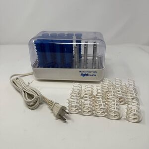 Remington tight curls hot rollers partial set 13 rollers + clips H-21SP Wax Core